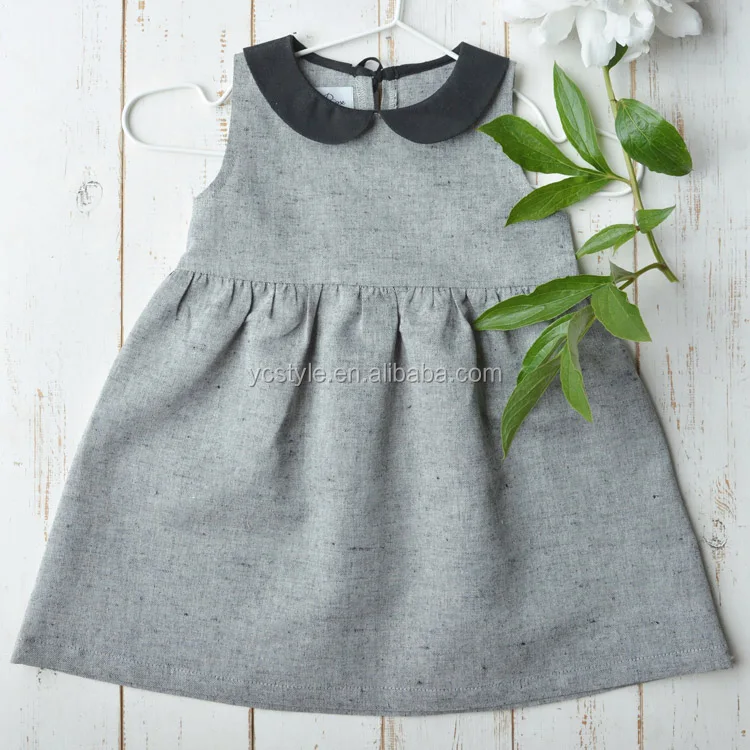 baby girl peter pan collar dress