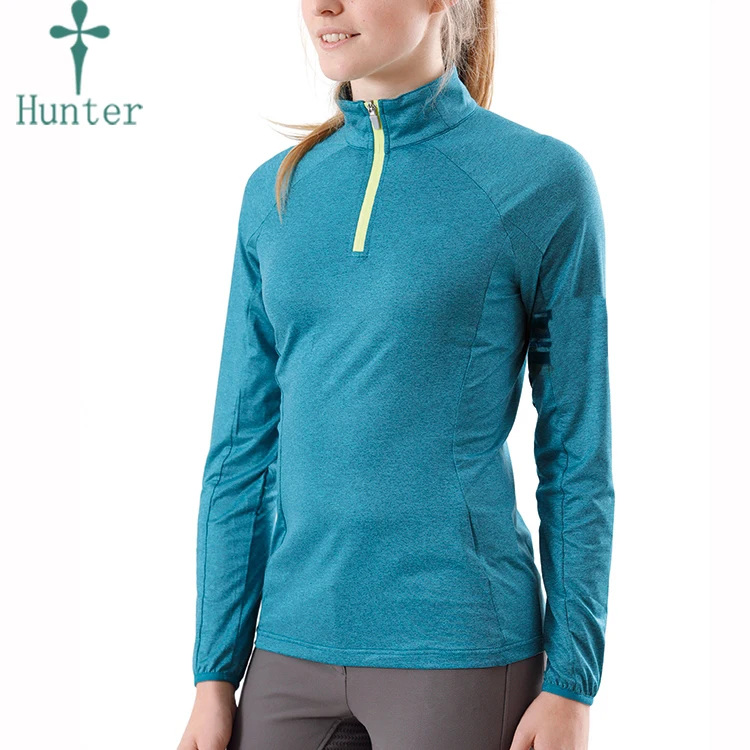 Long Sleeve Horse Riding Show Shirt 