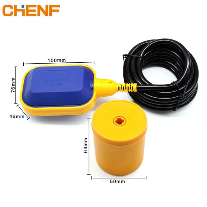 
 M15-2 2 м резиновый кабель полипропиленовый водяной насос резервуар для воды 10 А Поплавковый выключатель уровня воды для сточных вод  