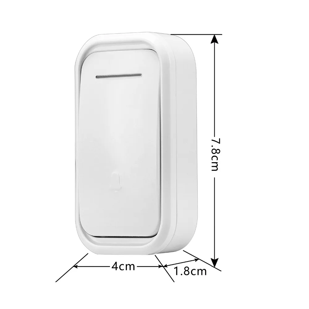 Old Fashioned Door Bells Wireless Doorbell 100m Cordless Remote Control Waterproof Wireless Smart Door Bell