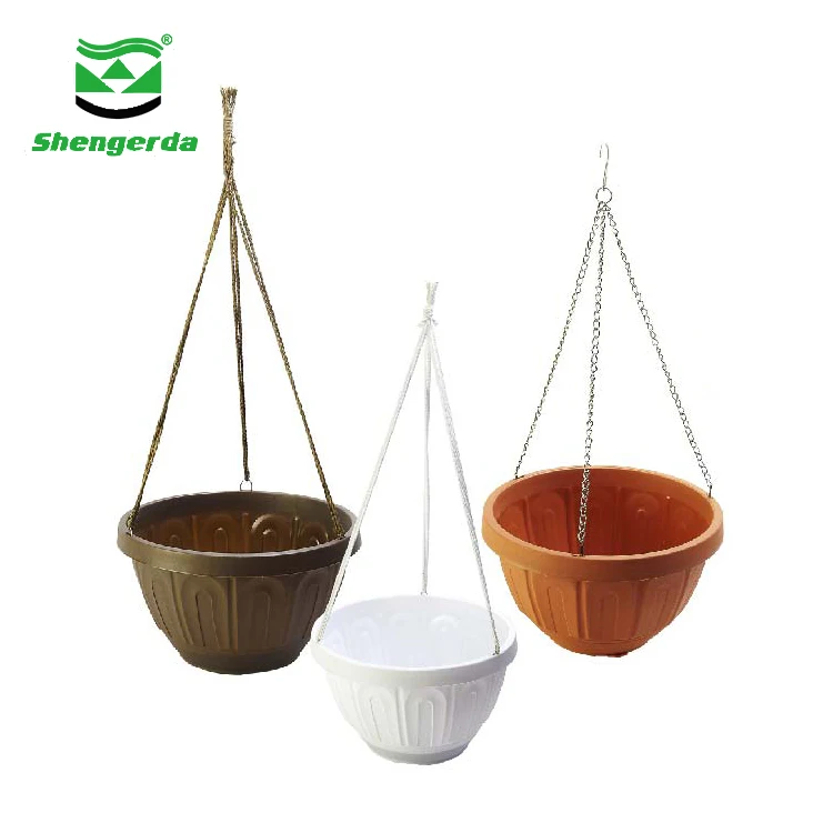 Tall Plastic Wholesale Hanging Planter Wall Plant Terracotta Flower Pot
