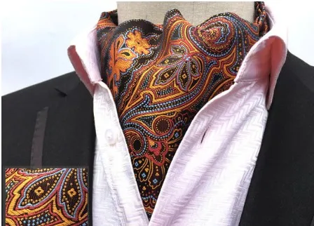 Mens Silk Scarves  Buy Polka Dot and Paisley Scarves for Men –