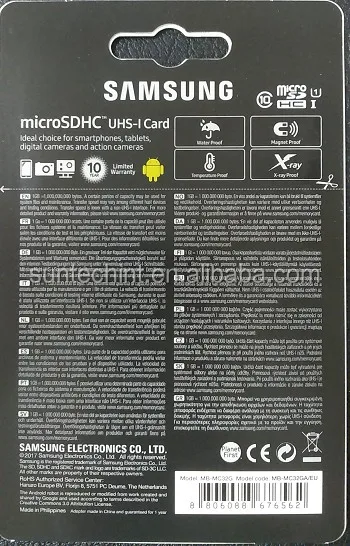 
100% оригинальная карта памяти SAMSUNG micro sd EVO Plus, класс 10, 32 ГБ, оптовая продажа, карта памяти Samsung 