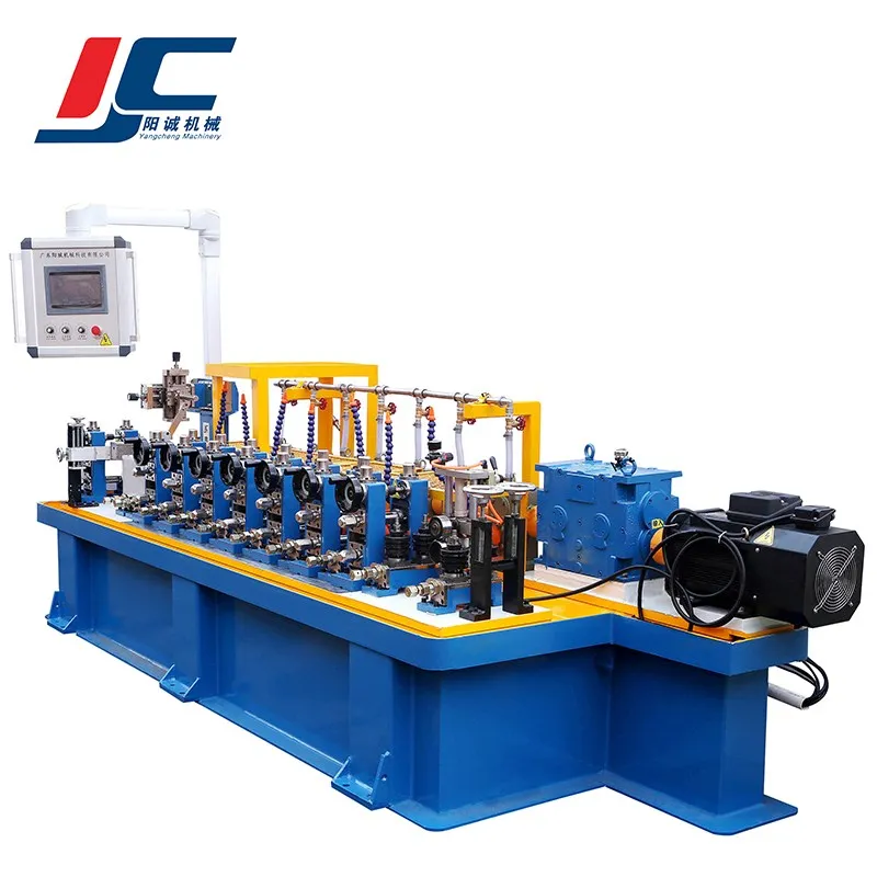 2018 Hot sale welding stainless steel pipe fabrication machine price to make metal tubes