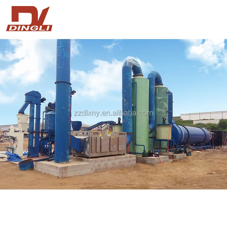 Высококачественная линия по производству удобрений для домашних птиц, компоста