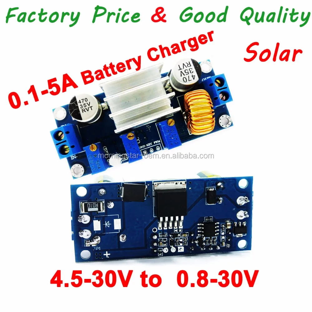Adjustable LED Driver 12V 24V 10W DC Converter Battery Charge CC CV Power Supply 
