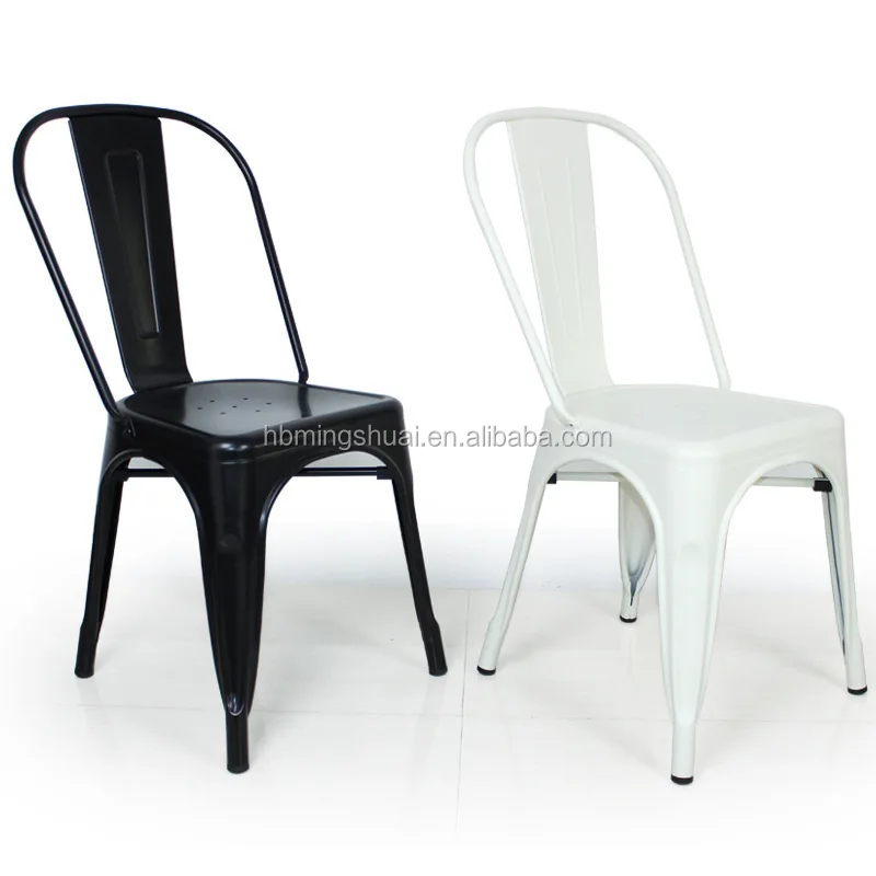 Wholesale Metal Chair for Dining Room Industrial Metal Dining Chair