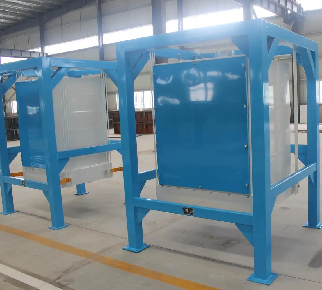 Small Double Bin Flour Sieve Double Compartment Plansifter Double Bin Plansifter Twin Flour Plan Sifter Used in Flour Mill