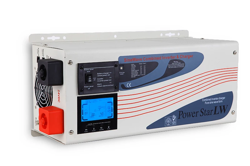 2000w 3000w 12v 24v 48v w7 with battery charger power star lw inverter