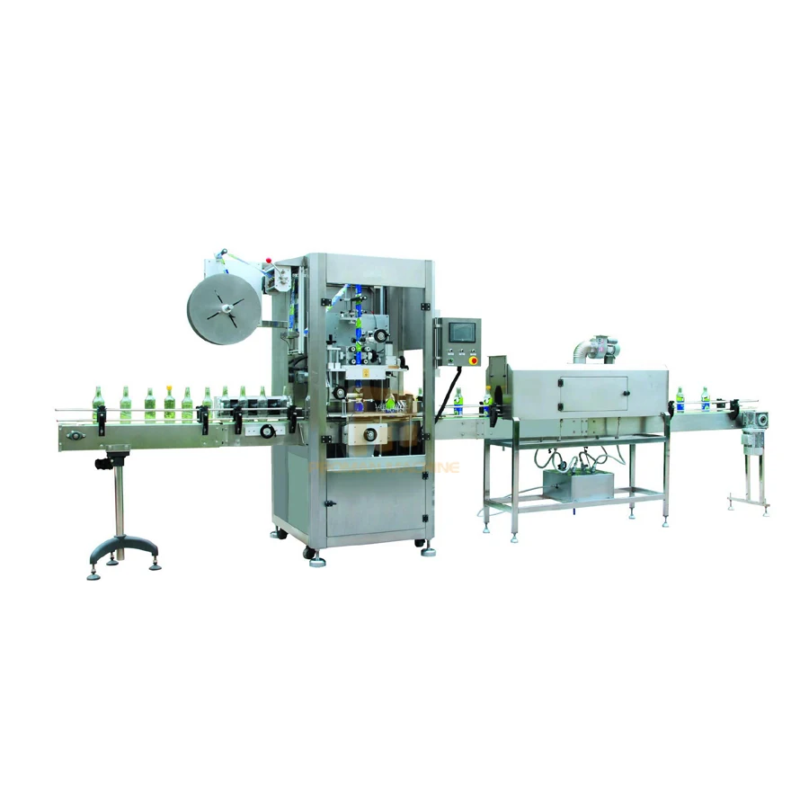 
Высокоскоростная стабильная автоматическая машина для этикетировки пластиковых бутылок, ПВХ-рукавов 