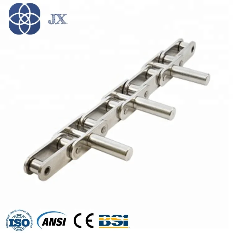 Short Pitch Extended Pins D1 D3 Conveyor Roller Chain for Machinery Parts ISO Certified OEM/ODM