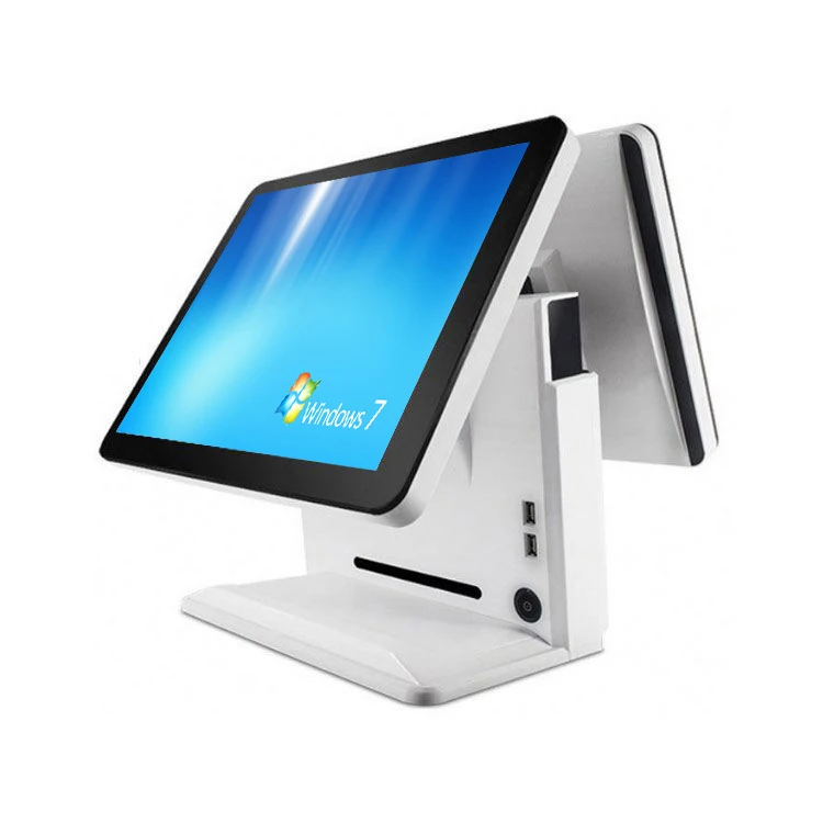 Dual Display Tablet windows 10 Pos System Intel I5 Big Screen Pos Terminal Android 11 Pos Machine