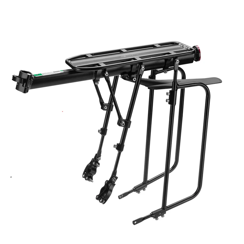 thumbnail image 2 of Bikight Aluminum Alloy Bike Bicycle Rear Rack Bracket 50kg Load Quick Release Cycling Luggage Rack P 1347256 2 of 13