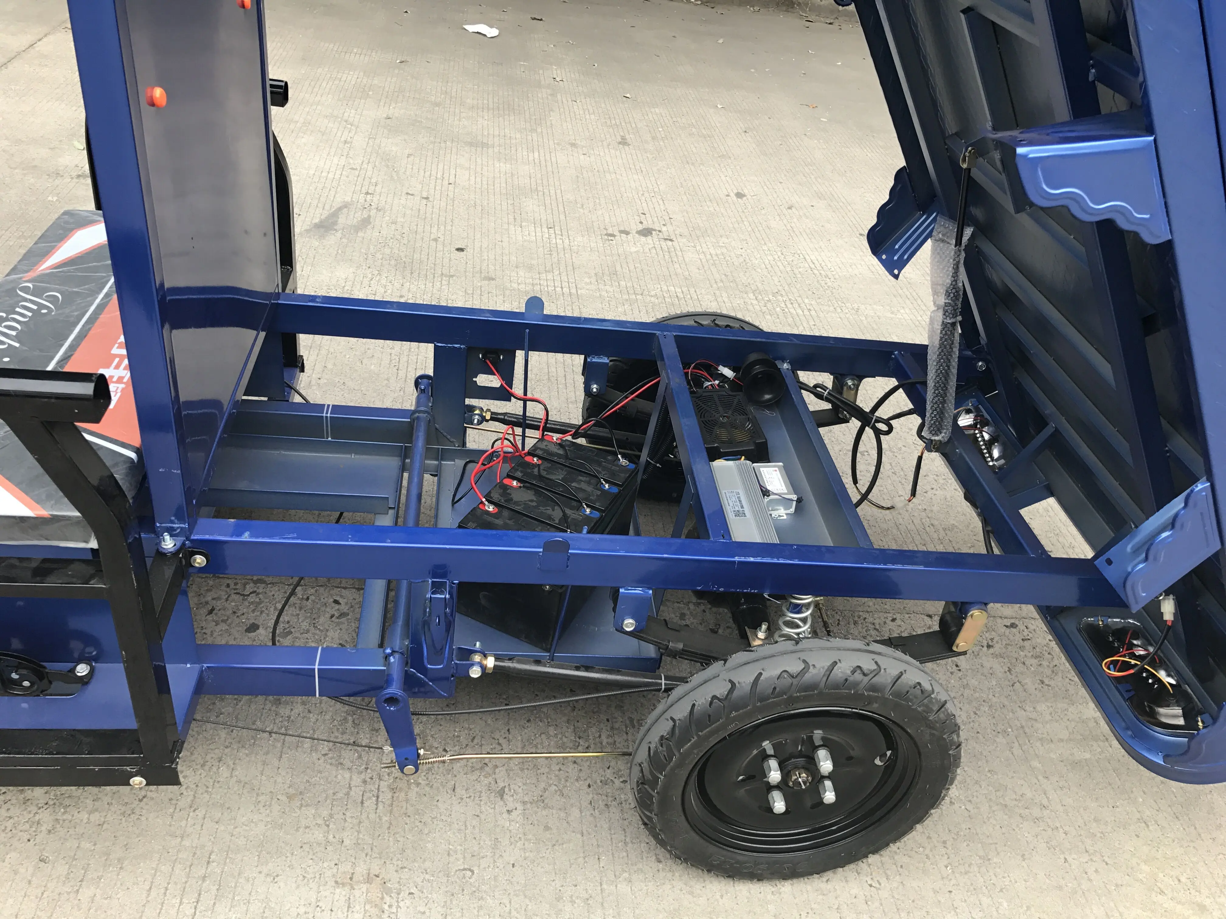 Eec Trike 3 Wheel Tricycle Three Wheel Van Motorcycle Electric Cargo