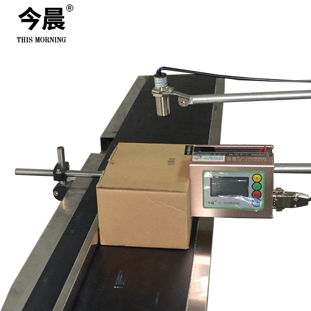 Best Selling Batch Coding Machine Handheld Inkjet Printer Maker for Pvc Pipe With Conveyor Belt