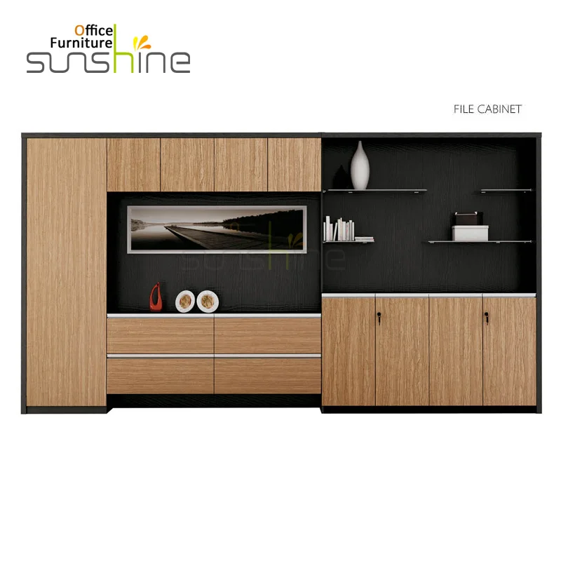 YS-ED02FC Sunshine Modern Furniture Wooden Office Storage File Cabinet