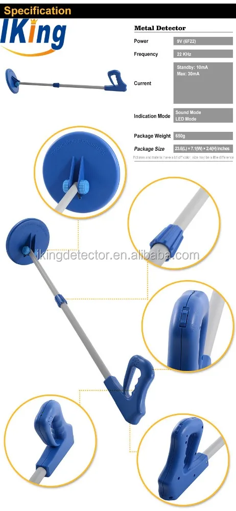 MD-1005 очень интересный лучшая игрушка для детей в китайском стиле детектор металла и дешевого металлоискателя