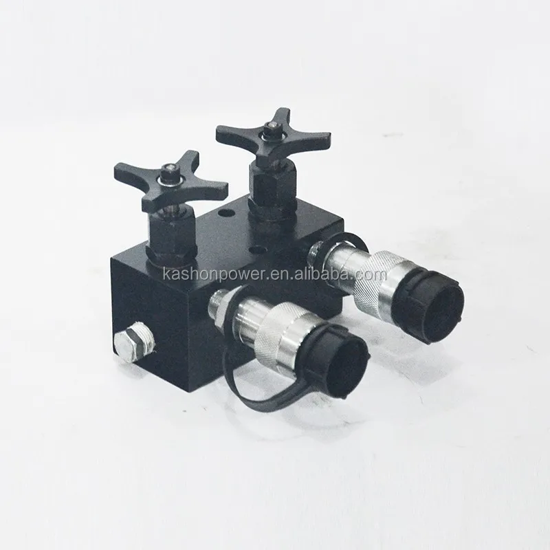 Дистрибьютор гидравлического масла с запорными клапанами