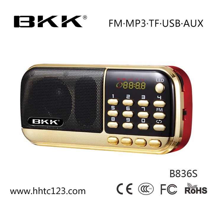 
 Сделано в Китае B836S музыкальный плеер FM-динамик с USB-портом (B836S)  