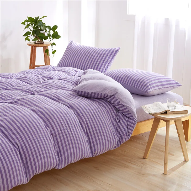 light purple duvet set