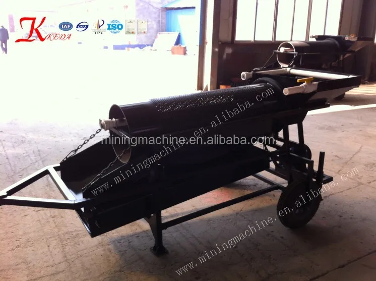Used Rotary Screen Gold Trommel for Sale