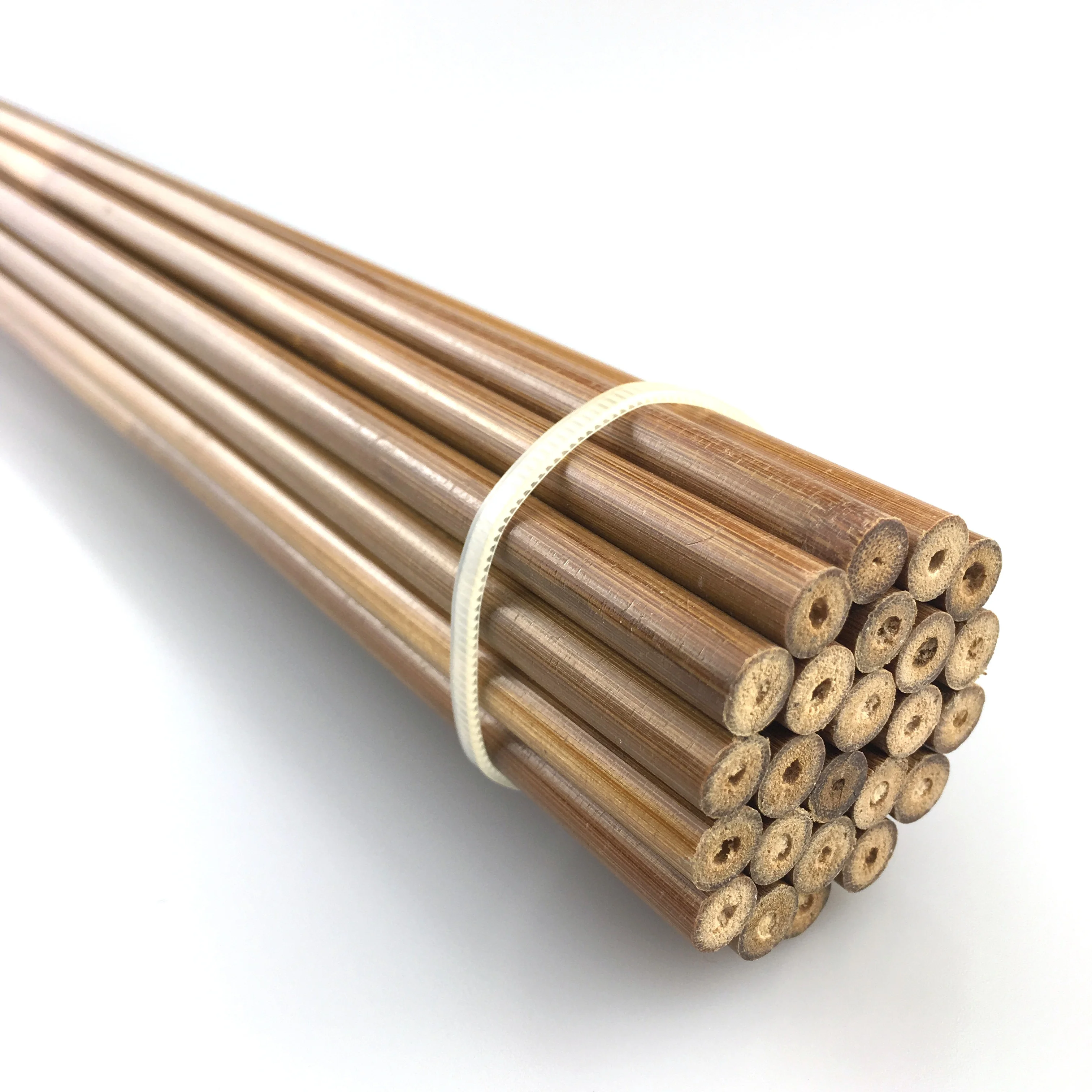 long shaft 84cm 100pcs 50-55# Archery Tonkin Bamboo Shaft No Nock Handmade 33" 