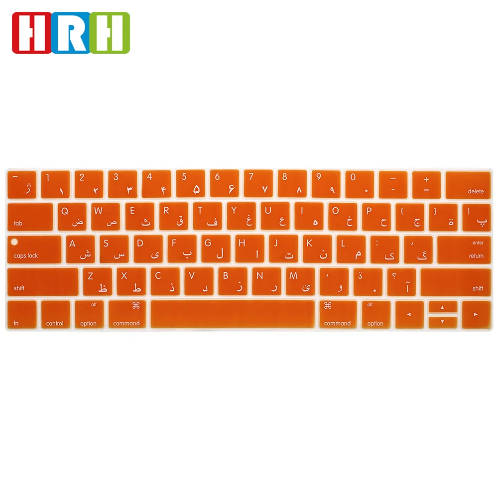 арабский клавиатура силиконовая кожи для mac обложка английская версия