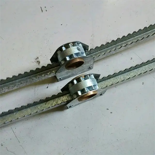 Greenhouse Window and External Shading System Pinion and Rack