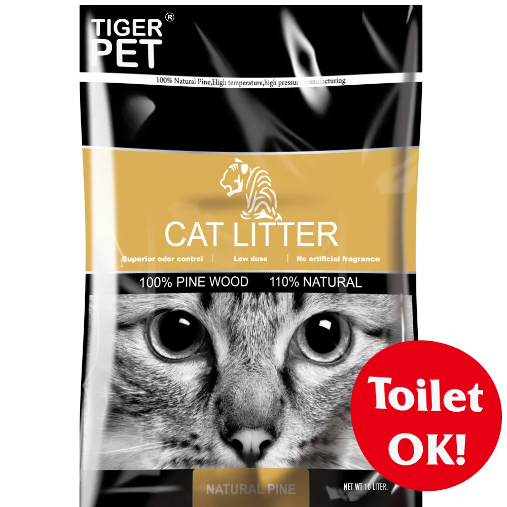 cheap wood pellet cat litter