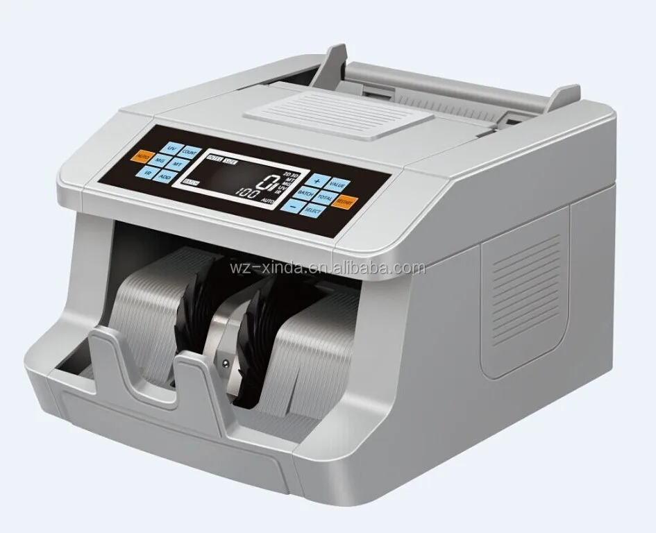Muliti Banknote Counter Money Currency Machine for Polymer and Paper Notes CAD AUD CHF RUR EURO..