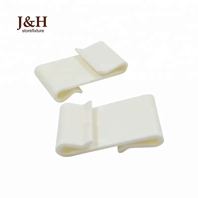 Holding Corrugated Sidekicks, Connect POP Cardboard Hanging Display White Corrugated Shelf Support Plastic Power Panel Wing Clip
