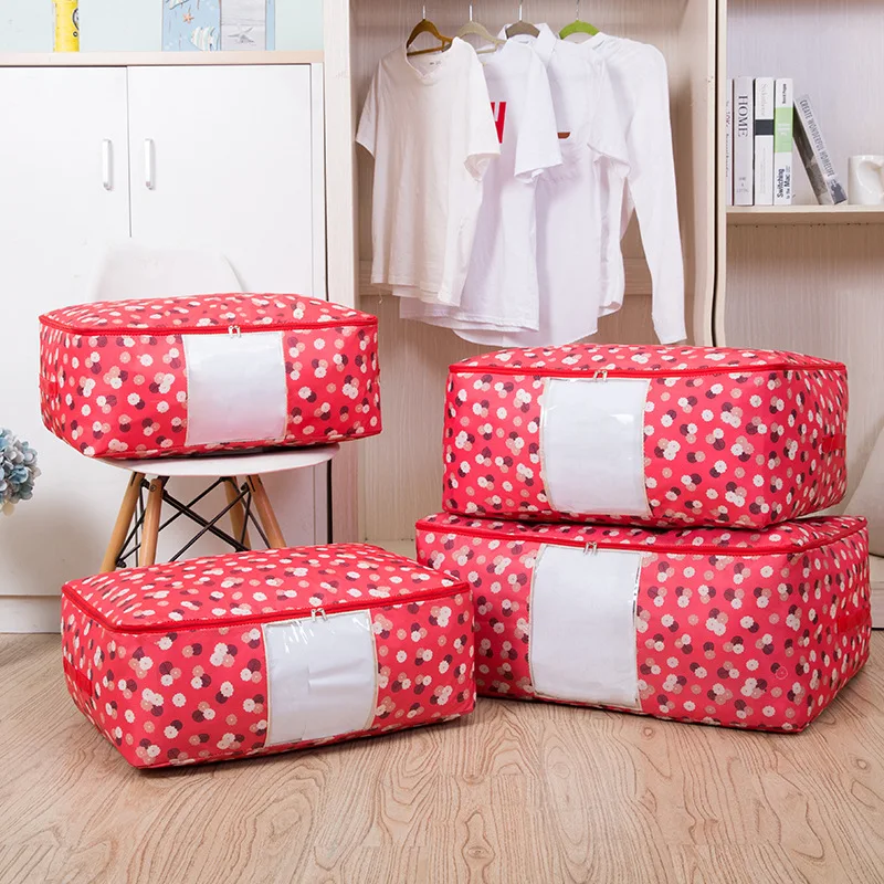 Thickened Quilt Storage Insulated Bags Oxford Cloth Waterproof