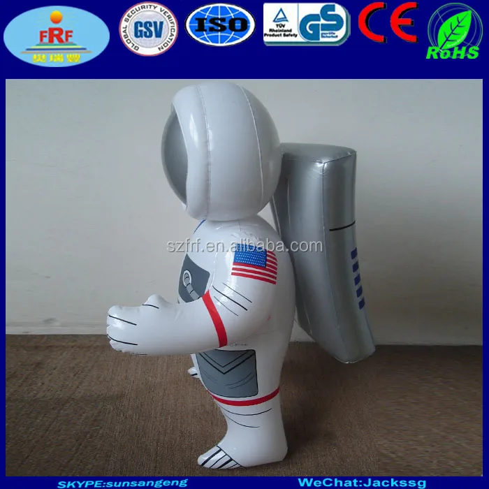 Custom Design Toys Promotion Display PVC Inflatable American Astronaut