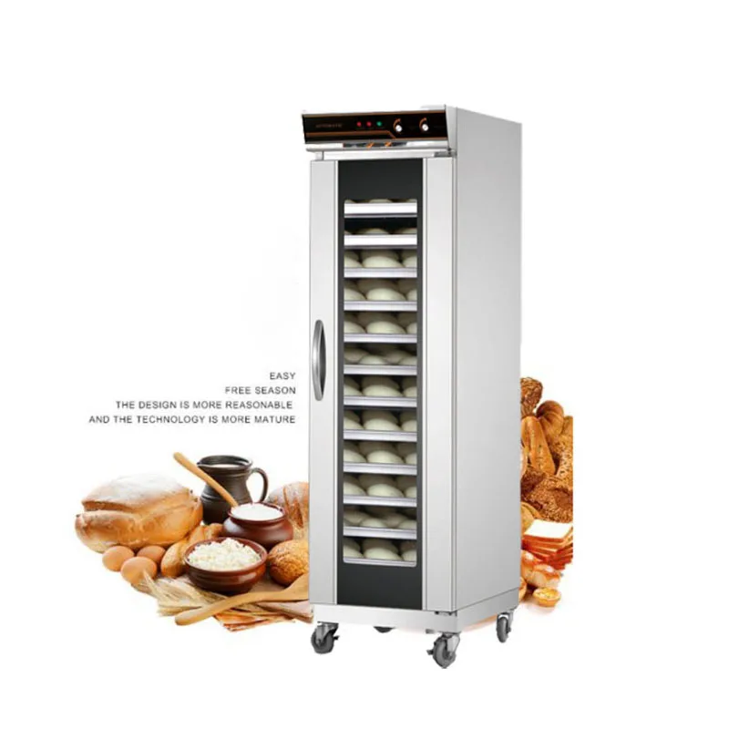 Stainless Steel 16 Trays Bakery Dough Proofer Bread Baking Proofer