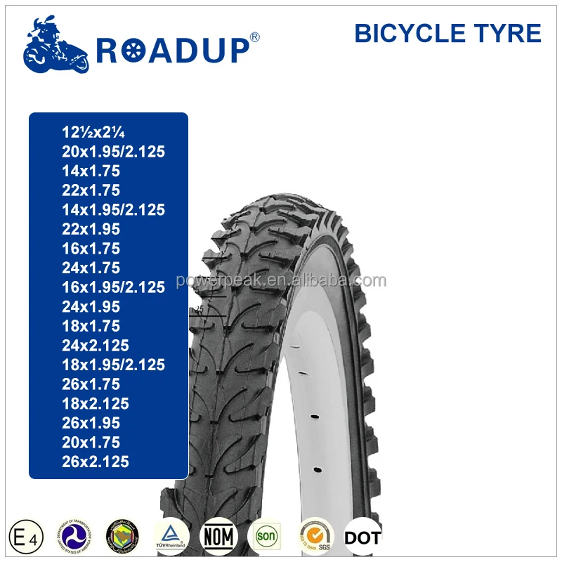 18 x 1.75 bike tire