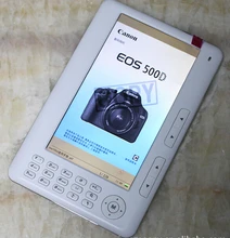 ebook reader 7inch 720p with 4GB Built-in+Micro sd Extension+ Multi-function e-book reader+Free shipping