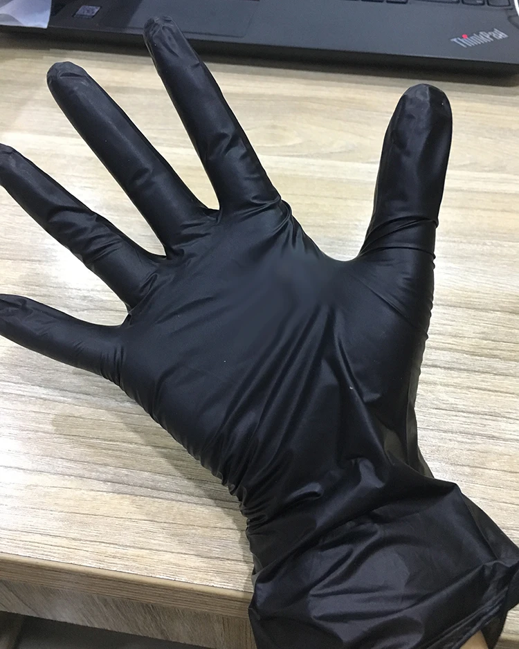 factory direct supply vinyl gloves for hair dye cuff veterinary