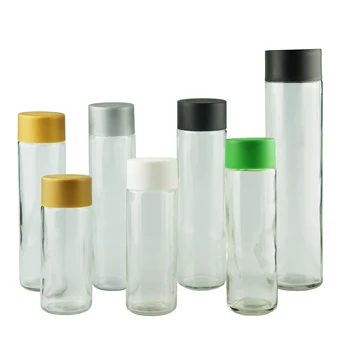 265ml Thin Long Shape Highborosilicate Glass Water Bottle, Glass