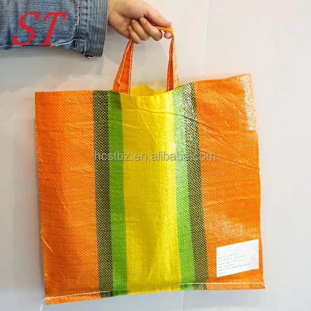 Vietnam multi-color tessuto pp/polipropilene rafia di plastica