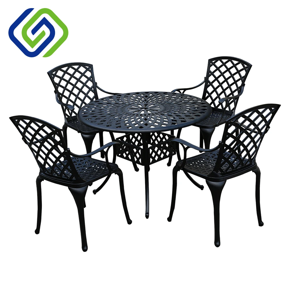 Outdoor Patio Furniture Lightweight Aluminum Camping Garden Table Chairs Set Buy Aluminium Garden Furniture