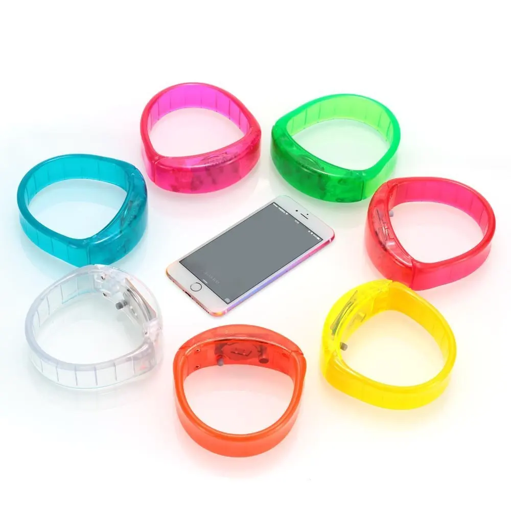 LED Sound Controlled Luminous Bracelet For Nightclub, Disco, Party, Reggae  Music Bar, And Concerts From Prettyrose, $1.47 | DHgate.Com