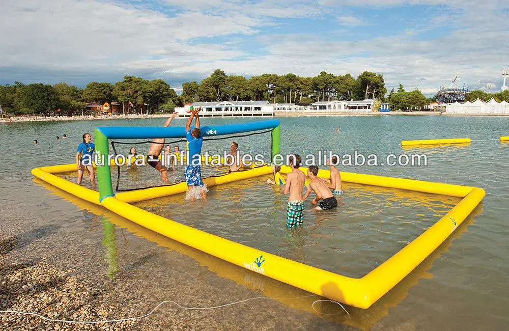 Outdoor Pool Beach Floating Summer for Inflatable Water Volleyball Court Filed