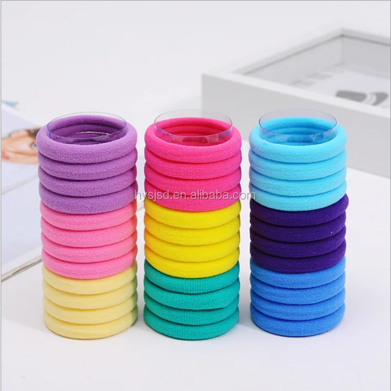 Wholesale 5cm No Damage Colourful Spandex Nylon Elastic Hair Tie Buy 5cm Hair Tie,Colourful