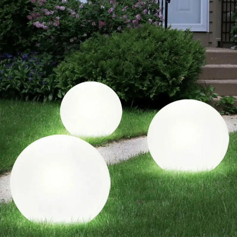 Led Ball Rechargeable Waterproof Outdoor Large Plastic Illuminated Led Light Ball  LED Light