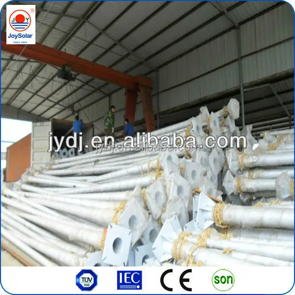6m 8m 10m 12m Octagonal Street Light Poles