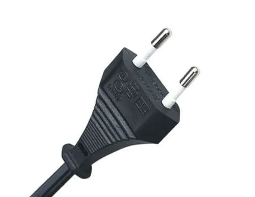 Practical Power Extension Cable Euro Male 2 Pin Plug to IEC C7 Female Socket Figure 8 2/1m