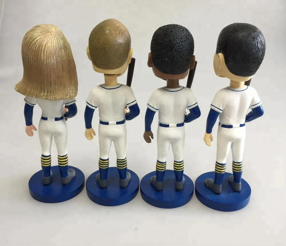 Custom Resin Baseball Player Bobble Head&bobblehead