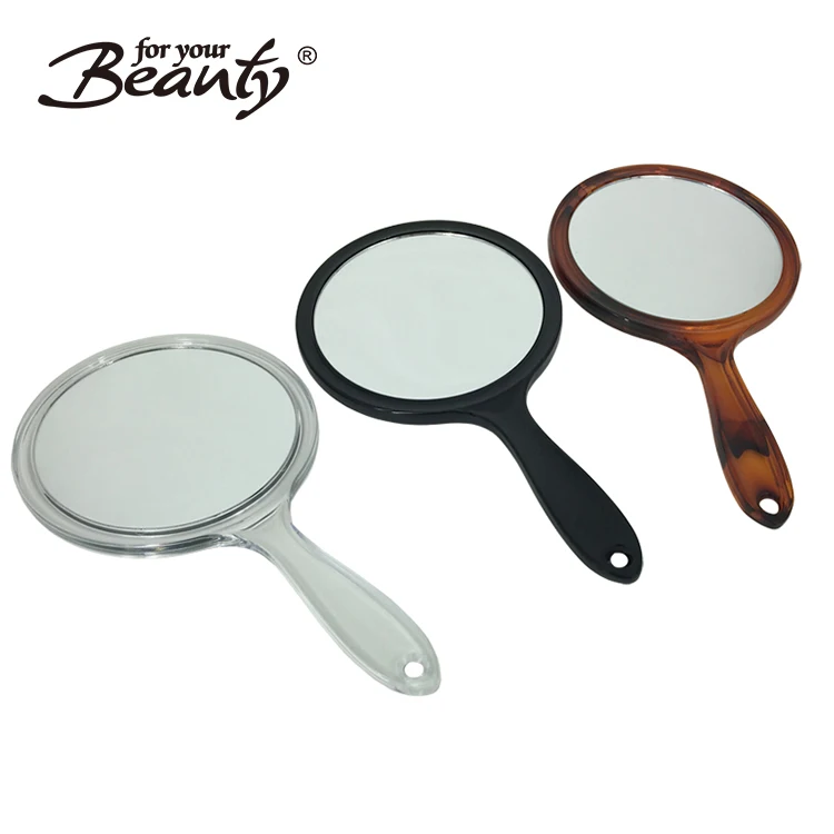 
 Двусторонние пластиковые рамки, косметические настольные зеркала с пластиковой ручкой  