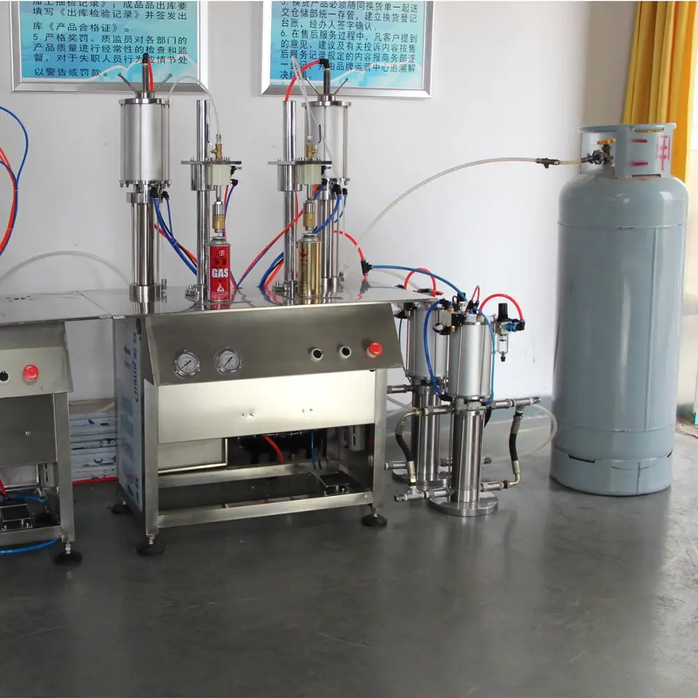 Semi Automatic LPG Gas Filling Machine Butane Gas Refilling Machine