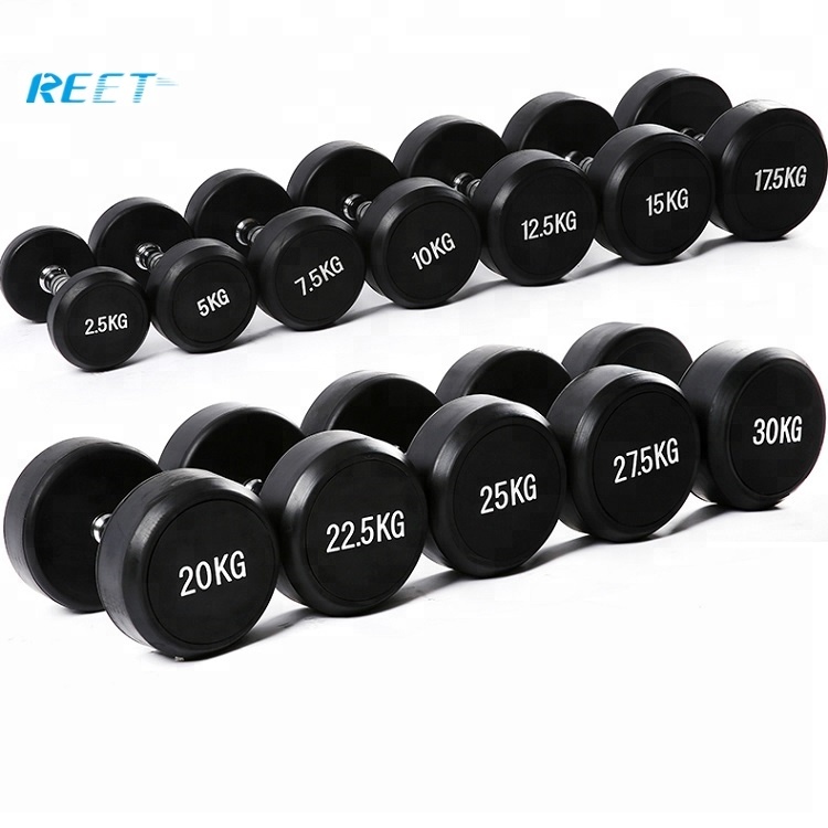 
 Хорошее качество, набор гантелей с покрытием для тренажерного зала  